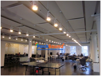 acoustical hanging baffles | Packsound- Ecotone Acoustic Limited
