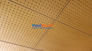 perforated wooden slats | Packsound- Ecotone Acoustic Limited