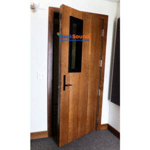 wooden-soundproof-door from ecotone acoustics