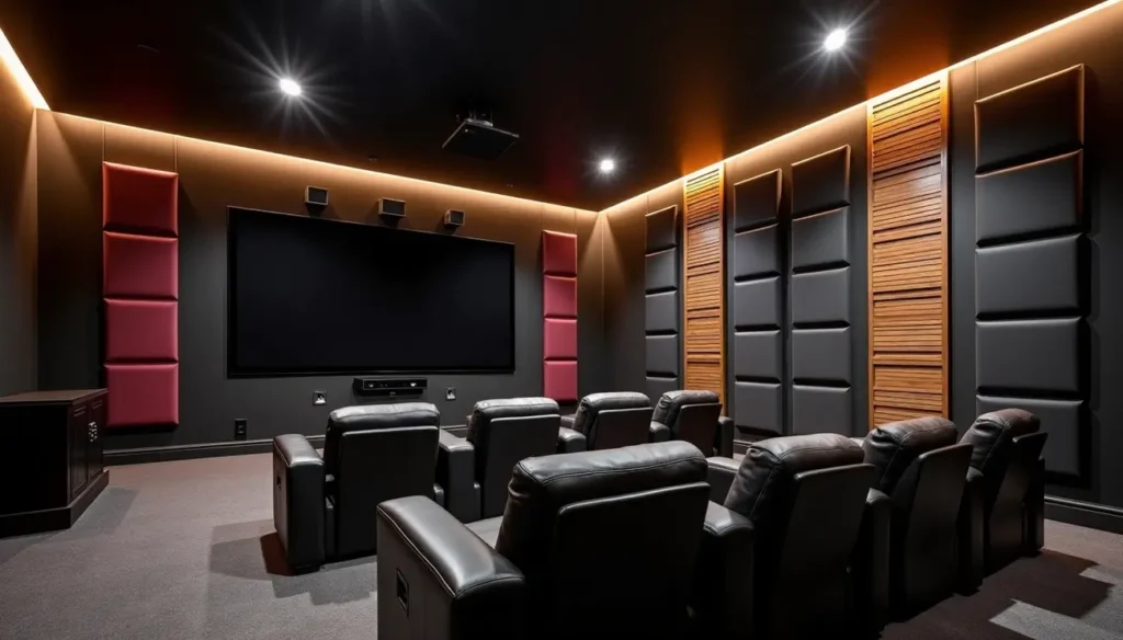 home theater acoustic panels