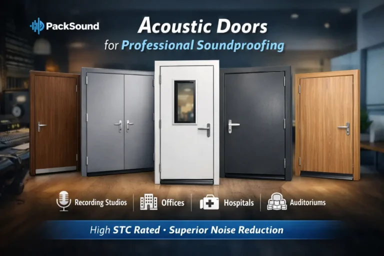 PackSound Acoustic Doors for Professional Soundproofing