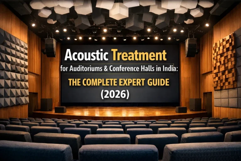 Acoustic Treatment for Auditoriums & Conference Halls in India