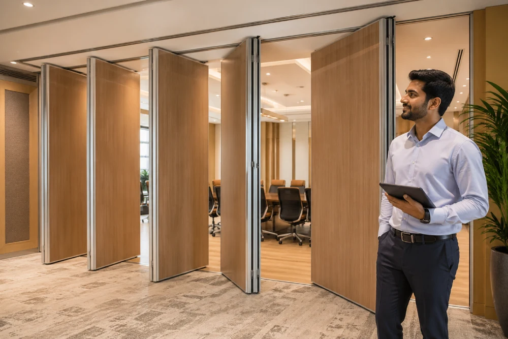 Foldable Partition Wall