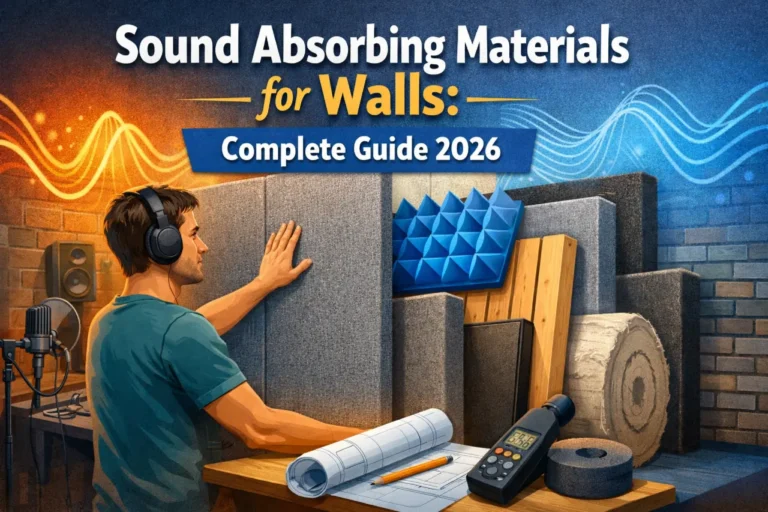 Sound Absorbing Materials for Walls: Complete Guide 2026