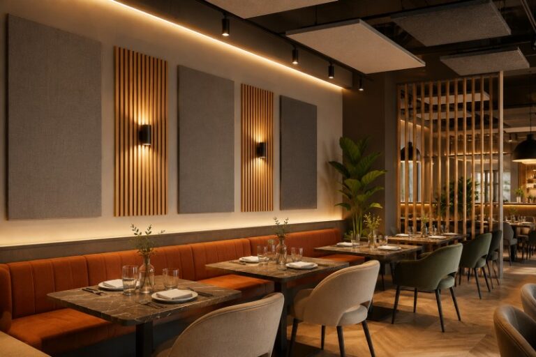 Sound Absorbing Panels for Restaurants