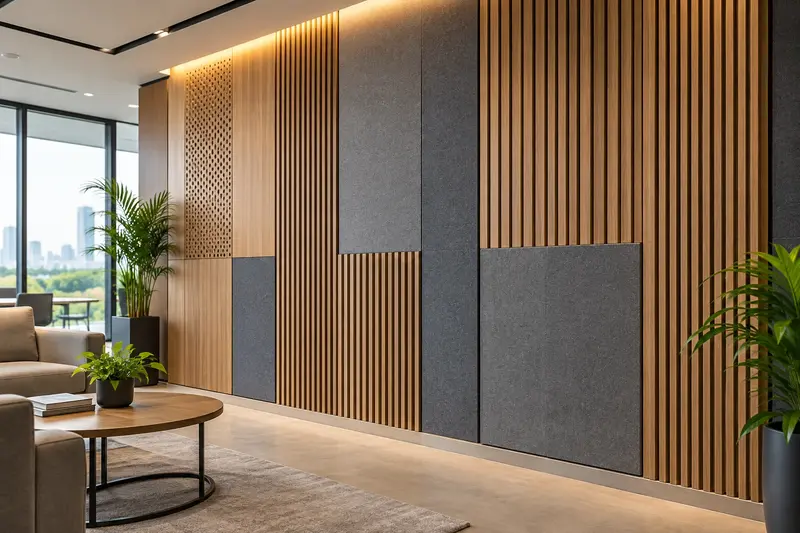 Acoustic wall panels supplied by Ecotone
