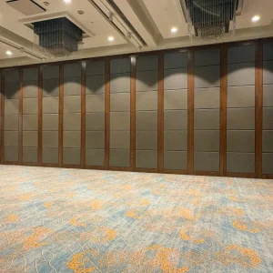 PackSound Sliding Folding Partition Project at Crowne Plaza Gurgaon