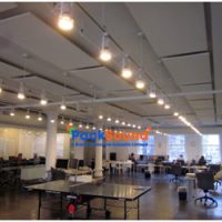 acoustical hanging baffles